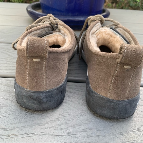 BLACKSTONE Apres Ski Shearling Line Suede Sneakers Warm Women’s Size 38 US 8 - Picture 6 of 13